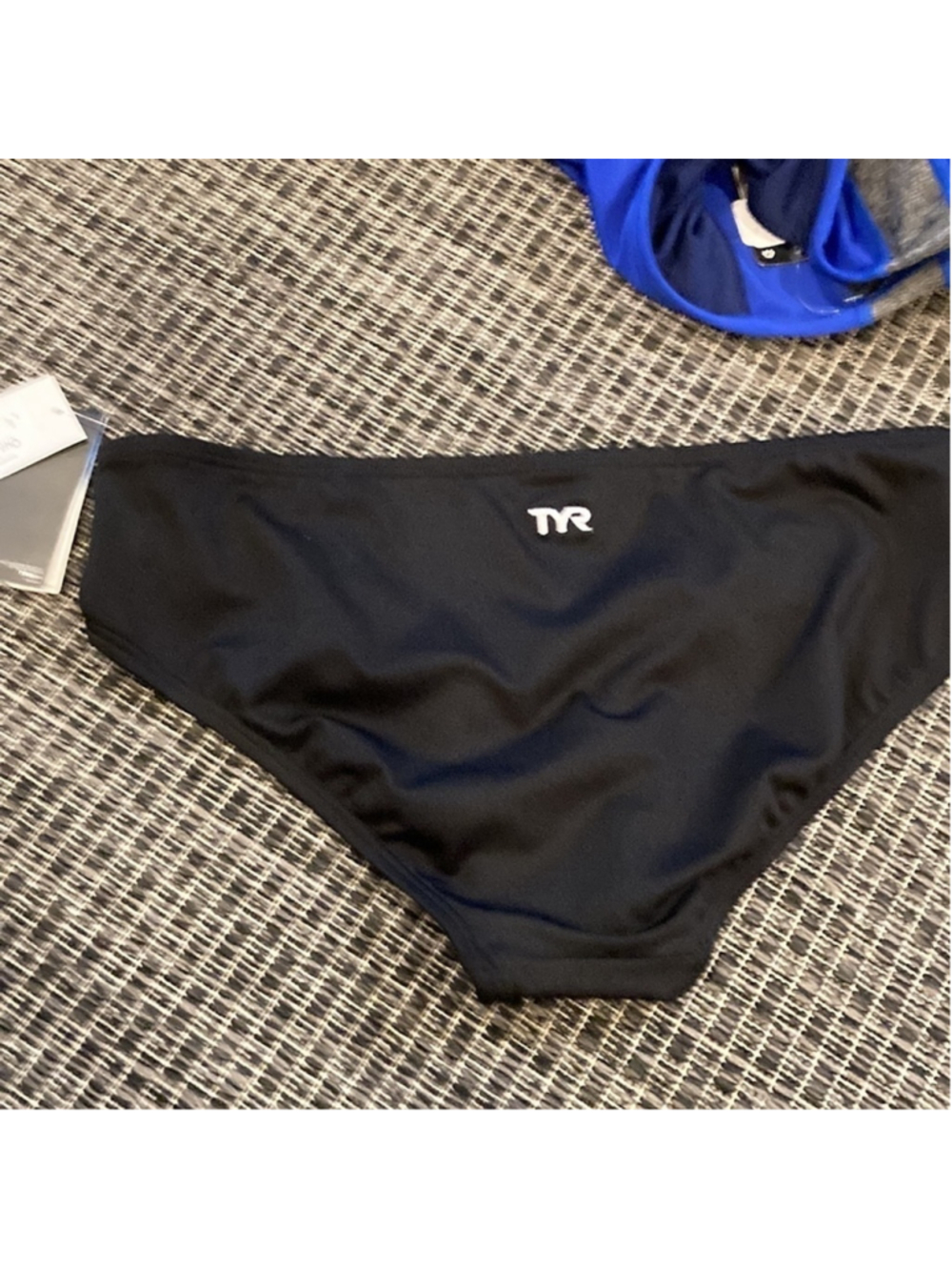 TYR Midrise swim bottom bikini black size 16 sw17 - Picture 4 of 4